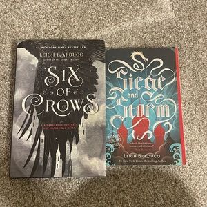 Six of Crows (First Edition) & Siege and Storm (paperback)
